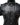 Mens Police Uniform Style Crocodile Print Leather Shirt - PSHS-BLK - 