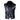Mens Van Helsing Vest Waistcoat Sheep Or Cow Leather Hugh Jackman - B28-Blk - 