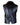 Mens Van Helsing Vest Waistcoat Sheep Or Cow Leather Hugh Jackman - B28-Blk - 