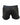 Mens Boxer Shorts Soft Black Sheep Lambs Leather Underwear - (SHORTS3-BLK) - Leather Addicts - 