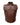 Brown leather vest men
