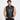 Gilet de motard pour homme en cuir de vache véritable noir - B1 