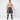Mens Leather Rainbow Pride Flat Front Kilt