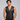 GILET STYLE MOTARD MOTO POUR HOMMES GILET EN CUIR NOIR - B22 