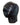 UNISEX BLACK LEATHER SENSORY DEPRIVATION BONDAGE HOOD MASK WITH MOUTH PLUG - HD2 - Leather Addicts - 
