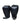 Unisex Black Leather Fist Mitts Gloves Sexy Padded Lined Bondage - Mitts2 - 