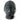 Unisex Sensory Deprivation Hood Bondage Mask Black Soft Leather - 