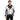 Men's Black White & Red Leather Racer Jacket – RAW2-REG