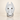 Masque à capuche blanc et bâillon en cuir unisexe pour chien et chiot - D1-WHT
