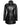 Women Black Leather Steampunk Style Trench Coat - T14 - BLK - 