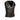 Women Black Leather Studded Vest Bikers Style Waistcoat - W5-BLK - 