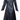Women Real Leather Black Coat Genuine Trench Classic Steampunk Goth Style Coat JT31 - 
