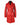 Women Red Cow Leather Steampunk Goth Style Trench Coat  - T16-RED - 