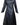 Women Real Leather Black Coat Genuine Trench Classic Steampunk Goth Style Coat JT31 - Leather Addicts - 