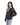 Womens Aviator Bomber Sheep Leather Jacket with Fur Collar High Designer Quality - ELF13 - 