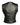 Womens Black Leather Vest Front Zipped Bikers Waistcoat  - W1 - Leather Addicts - 