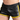 Mens Black Leather Pride Shorts