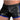 Mens Black Leather Pride Shorts