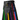 Mens Leather Rainbow Pride Flat Front Kilt