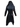 Nasrani Womens Style Genuine Black Leather Long Coat Fashion Vintage Style Ladies Coat - JT37